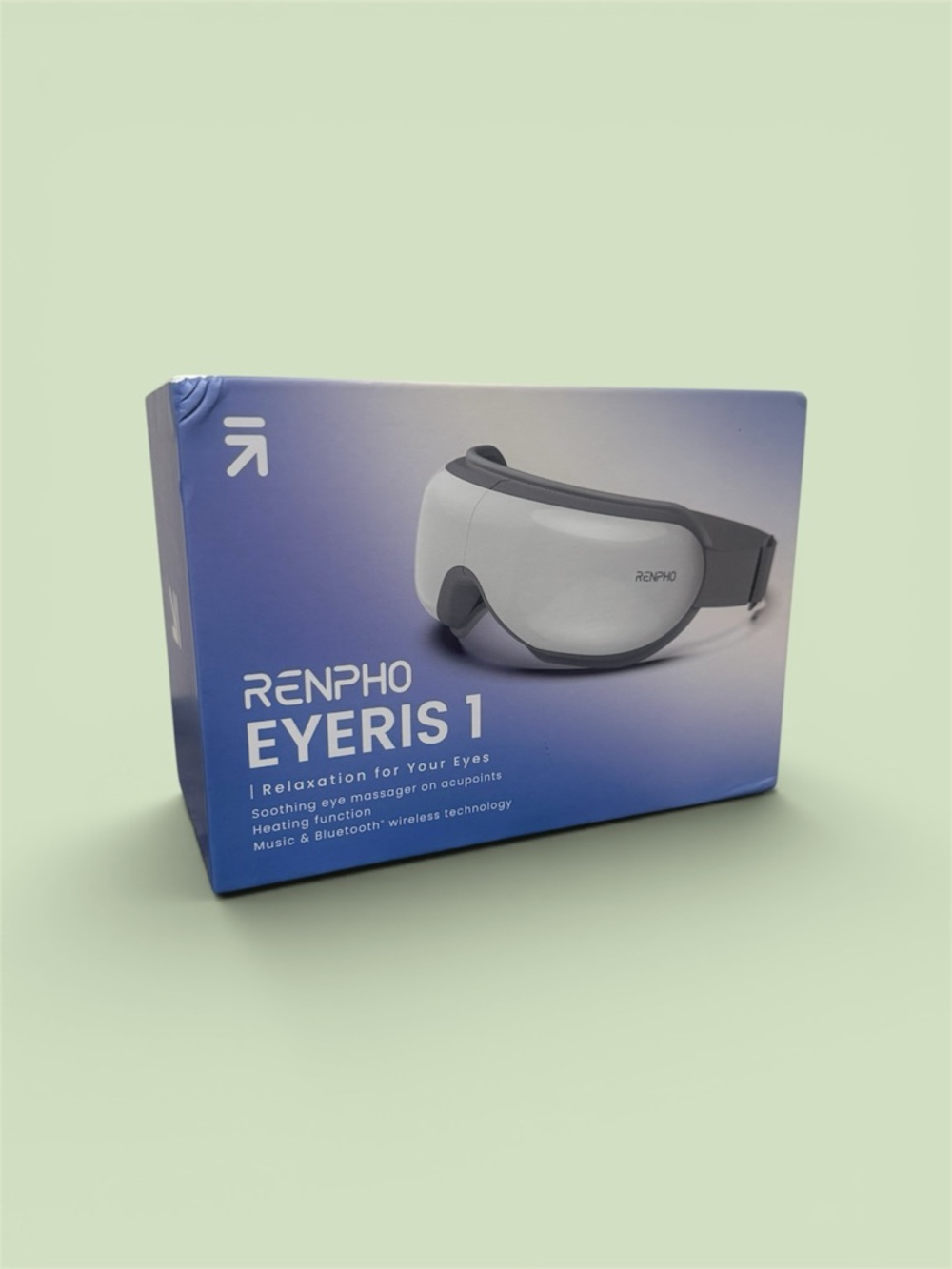 NIB RENPHO Eyeris 1 Eye Massager RF-EM001 Heat, Music & Bluetooth (read)